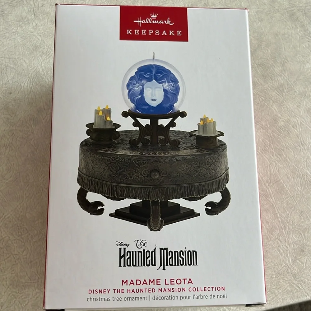 Disney hallmark haunted mansion madam Leota ornament